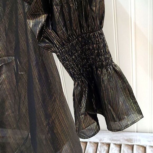 Worthington black and gold stripe - Picture 3 of 9